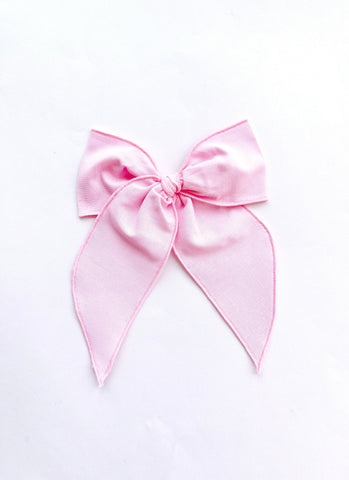 Light Pink Willow Bow | Mini, Midi and Oversized