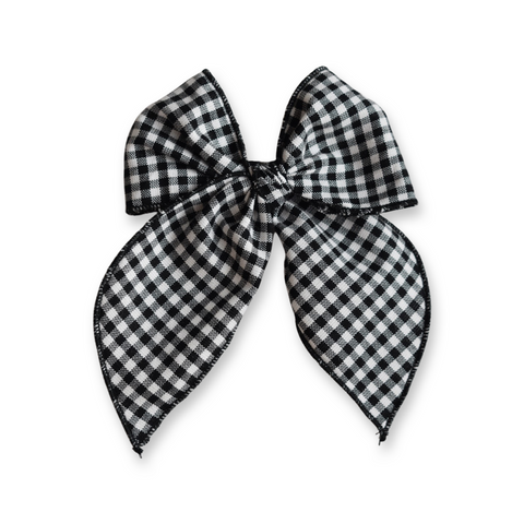 Gingham Willow Bow | Mini, Midi and Oversized