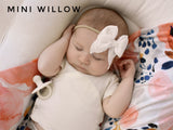 Liberty Neon Yellow Floral Willow Bow | Mini, Midi and Oversized