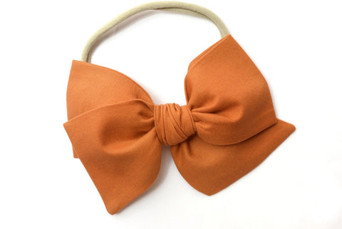 Pumpkin Pinwheel | Clip or Nylon | Pigtails