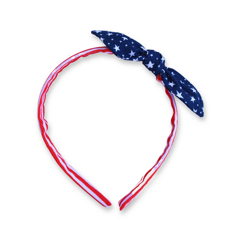 Stars and Stripes Knot Headband